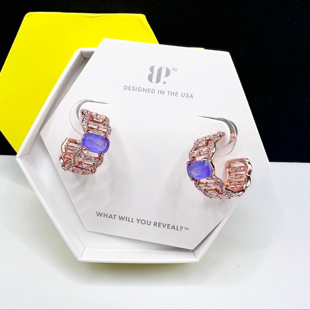 Bomb Party BP Earrings A Song Made Solid